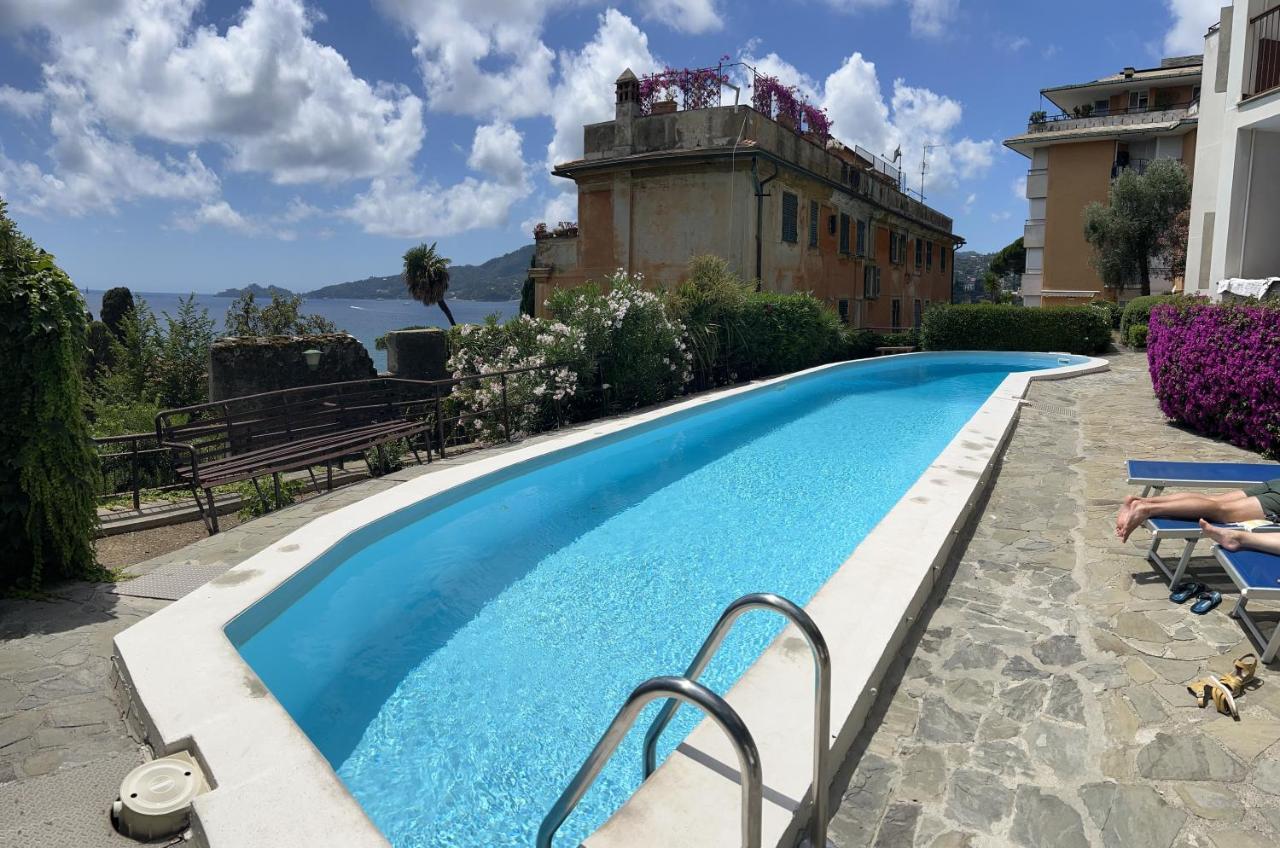 NAUTILUS VISTA MARE MOZZAFIATO a 180 GRADI- POSTO AUTO PRIVATO - 2 CAMERE MATRIMONIALI più 1 DIVANO LETTO SINGOLO-SKY,NETFLIX Rapallo Extérieur photo