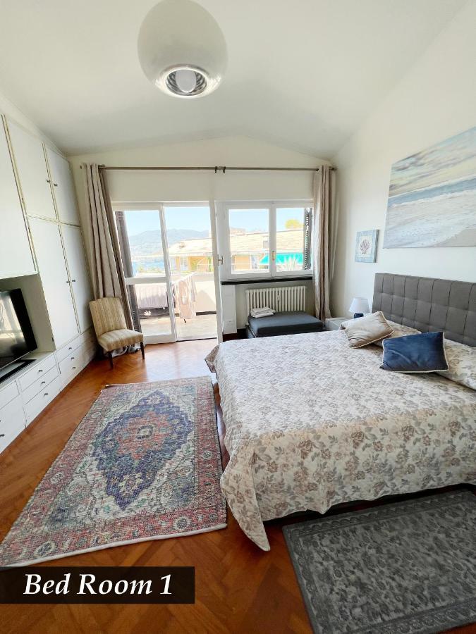 NAUTILUS VISTA MARE MOZZAFIATO a 180 GRADI- POSTO AUTO PRIVATO - 2 CAMERE MATRIMONIALI più 1 DIVANO LETTO SINGOLO-SKY,NETFLIX Rapallo Extérieur photo