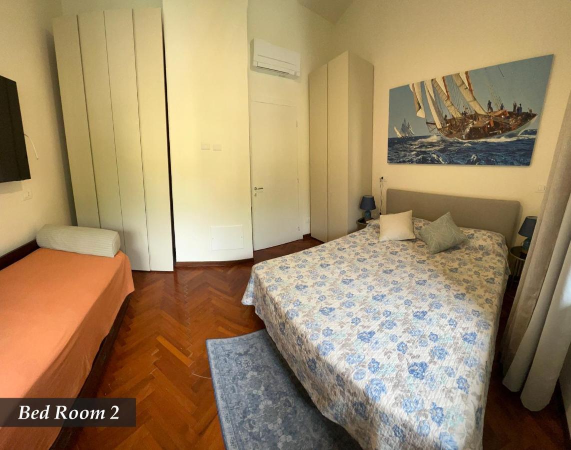 NAUTILUS VISTA MARE MOZZAFIATO a 180 GRADI- POSTO AUTO PRIVATO - 2 CAMERE MATRIMONIALI più 1 DIVANO LETTO SINGOLO-SKY,NETFLIX Rapallo Extérieur photo